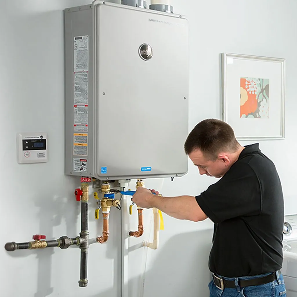 tankless water heater repair in Temple, TX